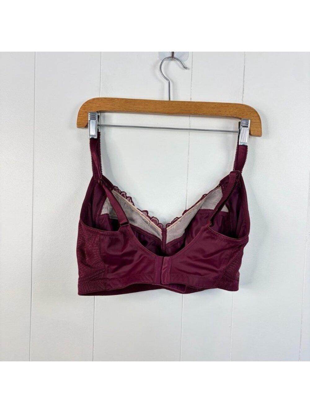 Fantasie Memoir Soft Cup Wireless Bra FL3022 Black Cherry Wire Free size 30J - Picture 5 of 6